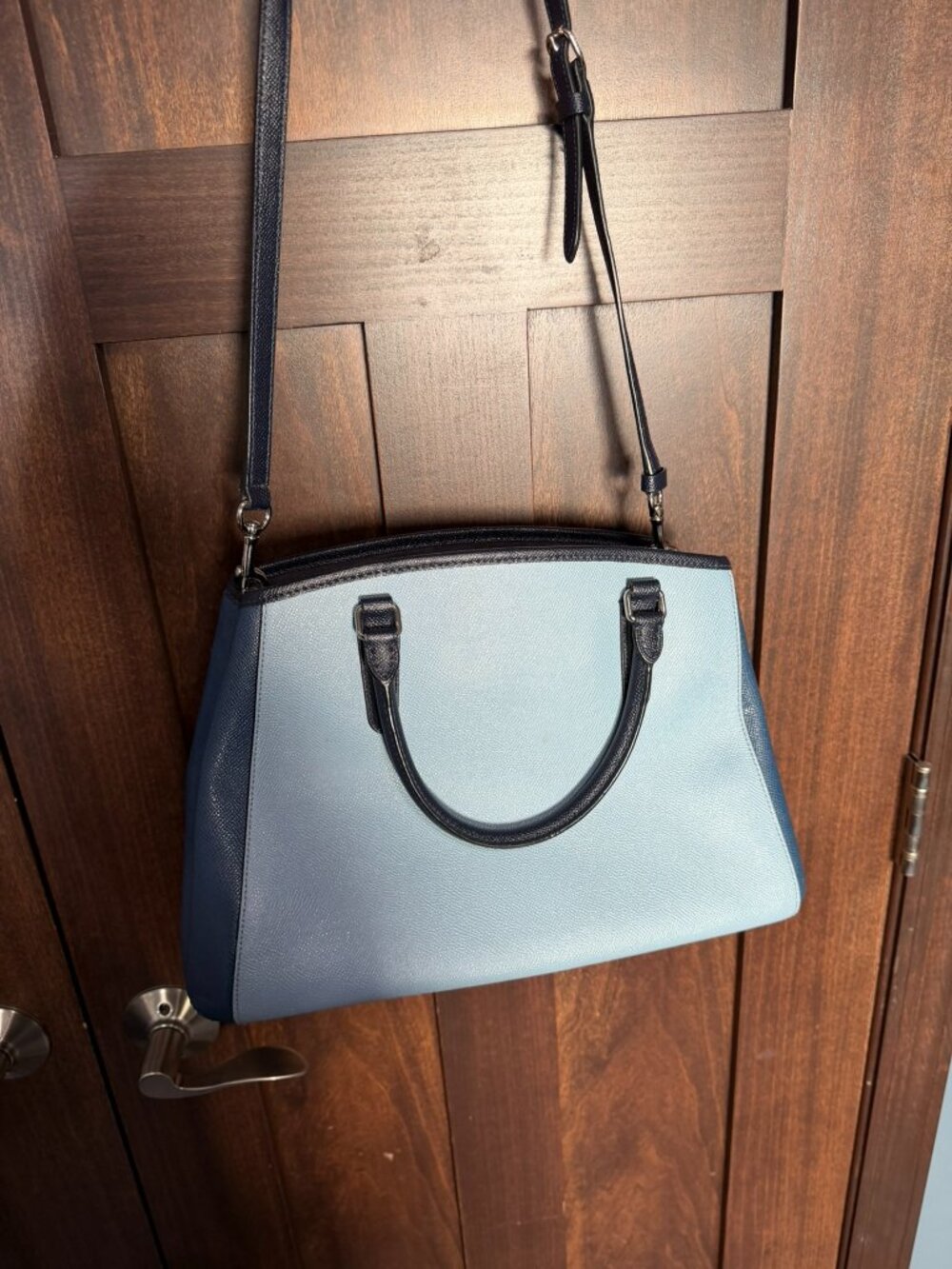 Excellent Condition Coach Colorblock Purse - Small Margot Carryall - Picture 4 of 8